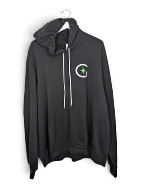 GREENLIGHT DISPENSARY Hoodie Black Bella + Canvas Cotton Poly Blend - 3XL